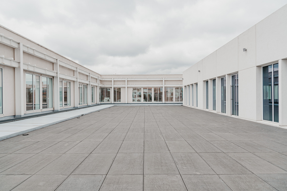Terraza panorámica de 842 m²